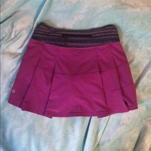 Lululemon 2 Tall Lululemon Pace Rival Skirt II